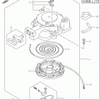 DF25A,AR,AT,AQH DF30AT,ATH Ручной стартер