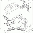 DF 150STX Engine Cover (For Y5S) (DF175ZG E03)