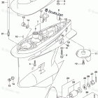 DF 250ZXX Gear Case (DF250T E03)