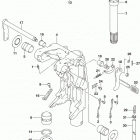 DF100A 115A 140A ,AT,AZ,AST Swivel bracket (df115ast e03)