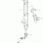 DF25A,AR,AT,AQH DF30AT,ATH Топливная форсунка