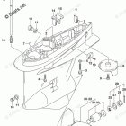 DF 150STX Gear Case (DF175T E03)