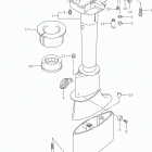 DF4/DF6 Корпус ведущего вала (нога)