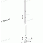 DF 40ATL Clutch Rod (DF40A E03)