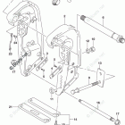 DF 250ZXX Clamp Bracket Transom(X,XX) (DF250T E03)