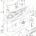 DF 250ZXX Gear Case (DF250Z E03)