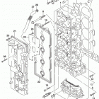 DF200AP Головка цилиндров