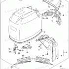 DF 150STX Engine Cover (For Y5S) (DF175T E03)