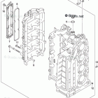 DF 115ATL Cylinder Block (DF115AZ E03:Up To VIN.510003)