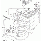 DF 150STX Intake Manifold / Throttle Body (DF150TG E03)