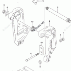 DF 250ZXX Clamp Bracket Transom(L) (DF250ST E03)