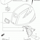 DF25A,AR,AT,AQH DF30AT,ATH Engine cover (df25ar p03)