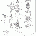 DF 225ZX STARTING MOTOR