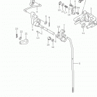 DF25A,AR,AT,AQH DF30AT,ATH Clutch rod (df25ar p03)