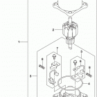 DF70AT 80AT 90AT Двигатель силового привода PTT