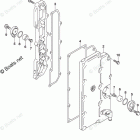 DF 250APX EXHAUST COVER