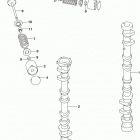 DF100A 115A 140A ,AT,AZ,AST Распределительный вал