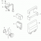 DF100A 115A 140A ,AT,AZ,AST Ptt switch  /  engine control unit (df140az e03)