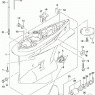 DF200T,Z 225,T,Z 250,T,Z,ST Gear case (df200z e03)