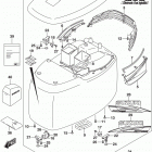 DF250/DF300 AP Engine cover (df300a e03)