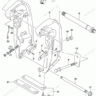 DF 225ZX Clamp Bracket Transom(X,XX) (DF225Z E03)