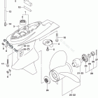 DF 80ATX Gear Case (DF90A E03)