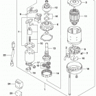 DF200T,Z 225,T,Z 250,T,Z,ST Стартер