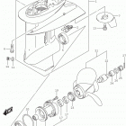 DF25A,AR,AT,AQH DF30AT,ATH Редуктор