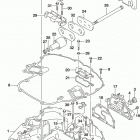 DF250/DF300 AP Основание двигателя