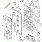 DF 200ATX CYLINDER HEAD