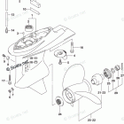 DF 70ATX Gear Case (DF70A E03)