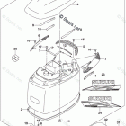 DF 250ZXX Engine Cover (For Y5S)(DF250Z E03)