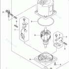 DF 200TL PTT Motor Transom(X) (DF200Z E03)