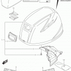 DF25A,AR,AT,AQH DF30AT,ATH Engine cover (df25at p03)