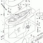 DF 225ZX Gear Case (DF225Z E03)