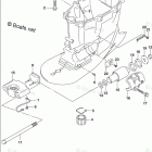 DF 200TL Drive Shaft Housing Transom(X) (DF200T E03)