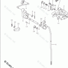 DF 30ATHS Clutch Rod (DF30AT P03)