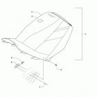 M 8000 SNO PRO 162 GREEN EARLY RELEASE Сидение