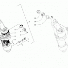 M 8000 MOUNTAIN CAT ES 162 BLACK Передний амортизатор задней подвески