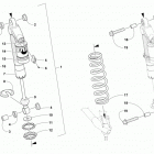 ZR 9000 THUNDERCAT 137 BLACK Передний амортизатор