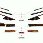 ZR 9000 THUNDERCAT 137 BLACK Наклейки