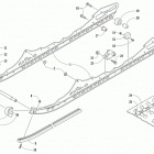 PANTERA 7000 LTD BLACK Рельс скольжения и гусеница