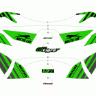 ZR 8000 EL TIGRE ES 137 GREEN Наклейки