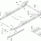 ZR 9000 THUNDERCAT 137 BLACK Рельс скольжения и гусеница