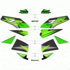 ZR 7000 129 GREEN Наклейки