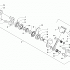 M 8000 MOUNTAIN CAT ES 162 BLACK Поршень и коленвал