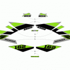 M 8000 SNO PRO 162 GREEN EARLY RELEASE Наклейки