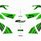 ZR 6000 EL TIGRE ES 129 GREEN Наклейки