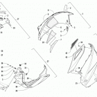 ZR 6000 LTD ES 129 GREEN Поддон и обтекатели