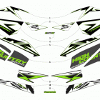 XF 9000 HIGH COUNTRY LTD 153 (1.75) GREEN Наклейки